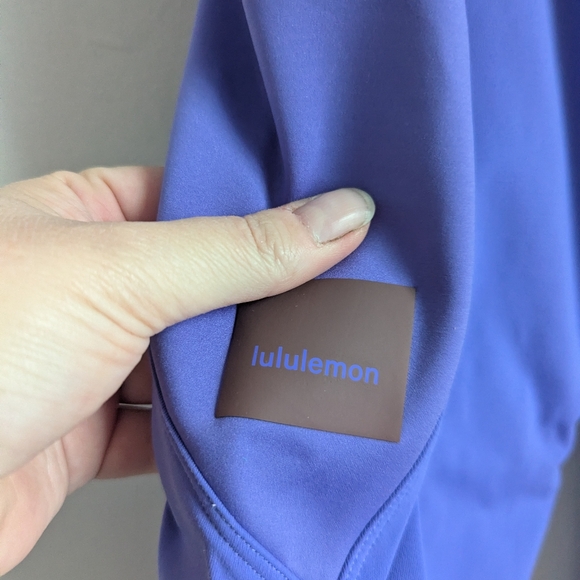 LULULEMON Purple Cargo Athletic Super High Rise Hiking Tight 25" Leggings Size 8 - Picture 10 of 16